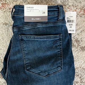 DL1961 Chrissy Ultra High-Ride skinny denim